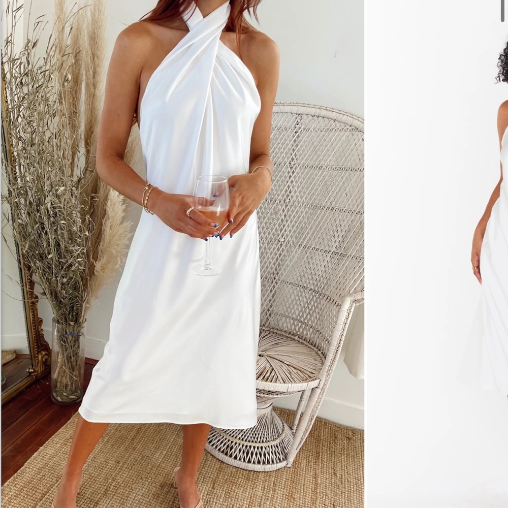 COPY - Show me your mumu Jasmine midi white small